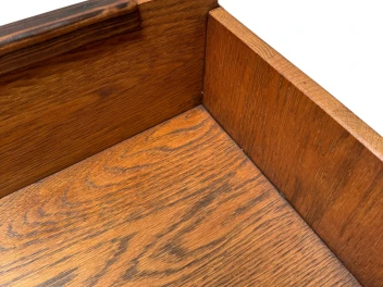 Art Deco Modernist Open Bookcase by P.E.L. Izeren for De Genneper Molen, 1920s